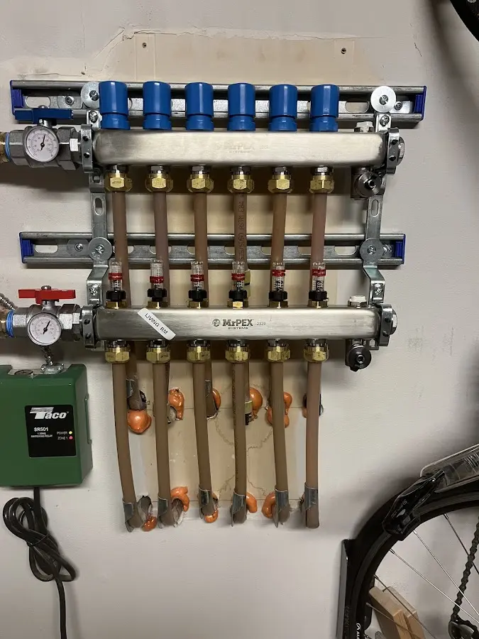 Plumber performing Water Heater Repair at a residential property in Ladson